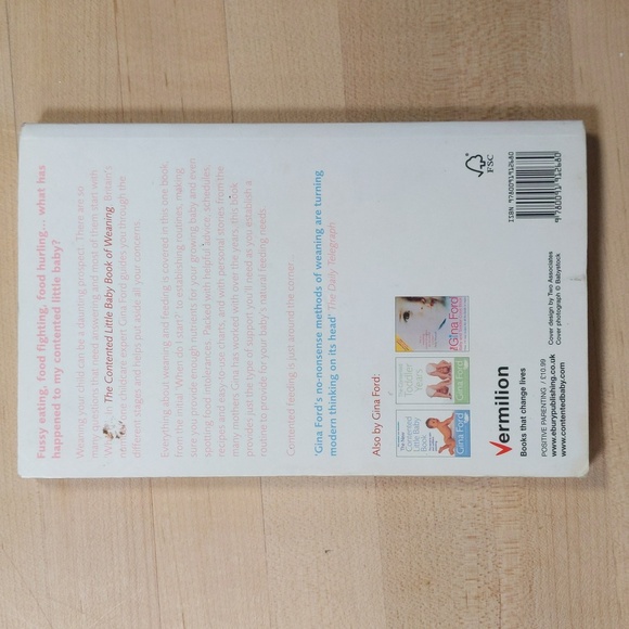 gina ford contented baby & toddler parenting paperback book bundle x 4 - Picture 5 of 13